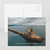 Rockland Harbour Breakwater Lighthouse Briefkaart (Voorkant / Achterkant)