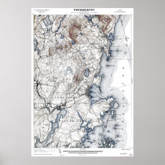 Rockland, Maine 1906 Poster