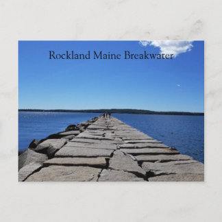 Rockland Maine Breakwater Briefkaart
