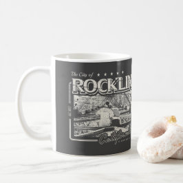 ROCKLIN CALIFORNIA VINTAGE - STAD VAN ROCKLIN CA KOFFIEMOK