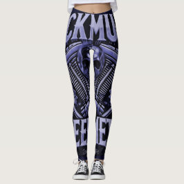Rockmusic Speedmetal Festival Time Leggings