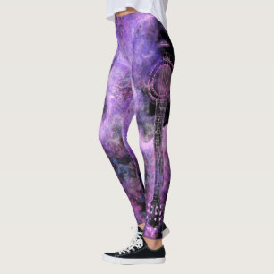 Rockmuziek Gitaar Leggings