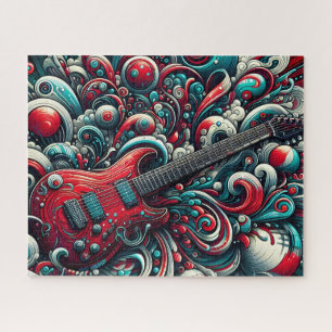 Rockmuziek Gitaar Legpuzzel