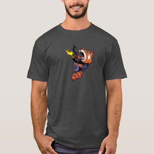 Rock'n Red Panda T-shirt (Voorkant)