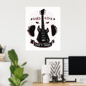 Rock'n Roll Music Tacos Poster (Thuiskantoor)