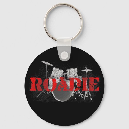 Rock'n Roll Roadie Sleutelhanger (Voorkant)