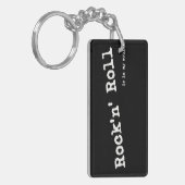 Rock'n'Roll Music Sleutelhanger (Voorkant Links)