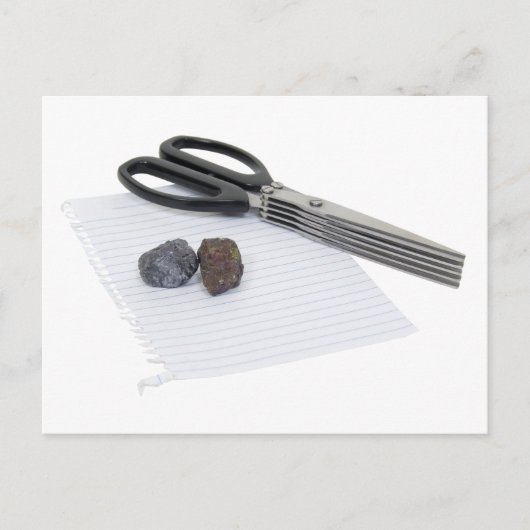 RockPaperScissors060509 Briefkaart (Voorkant)