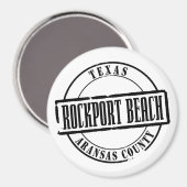 Rockport Beach Titel Magneet (Voorkant / Achterkant)