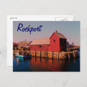 Rockport Briefkaart (Voorkant / Achterkant)