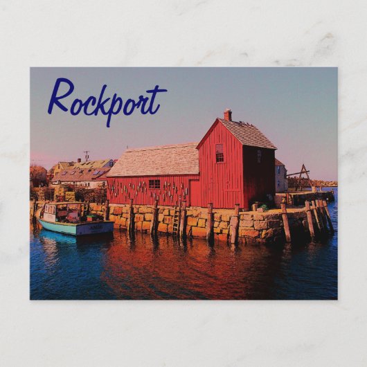 Rockport Briefkaart (Voorkant)