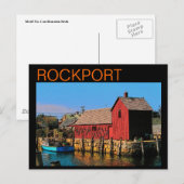 Rockport Briefkaart (Voorkant / Achterkant)