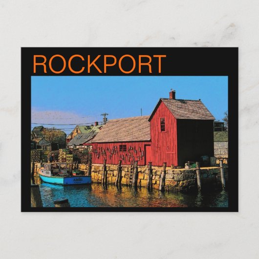 Rockport Briefkaart (Voorkant)