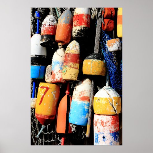 Rockport Buoys Poster (Voorkant)