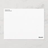 Rockport Massachuetts Briefkaart (Achterkant)