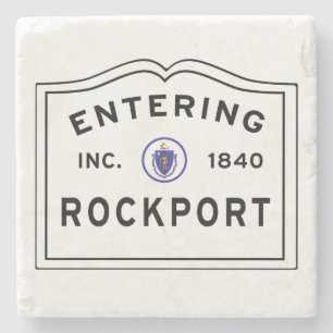 Rockport Massachusetts Entree Stenen Onderzetter
