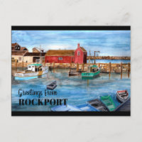 Rockport Massachussetts New England Painting