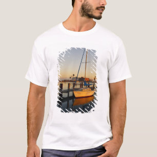 Rockport, Texaanse haven bij zonsondergang T-shirt