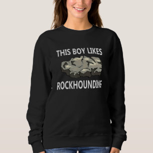 Rocks and Minerals Rockhounder Hobby Geoloog Trui