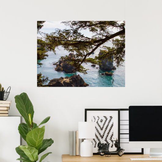 Rocks and Water Print, Value Poster Paper (Matte) (Bureau à domicile)