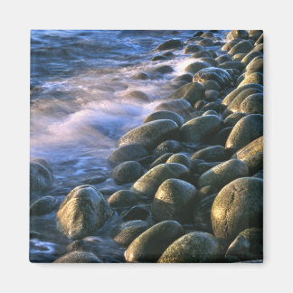 Rocks and Waves Square Magnet Magneet