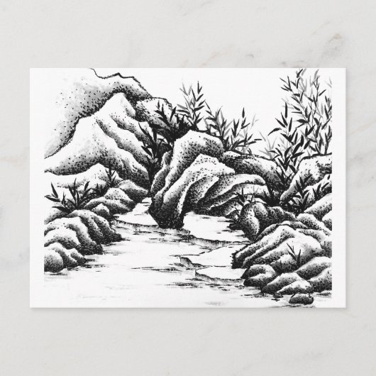 Rocks Briefkaart (Voorkant)