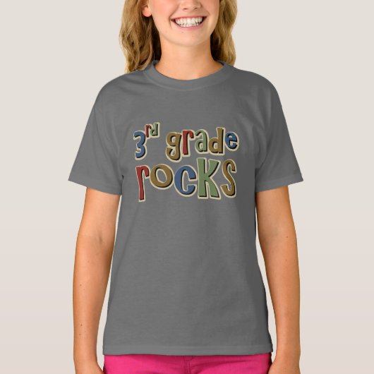 Rocks derde graad t-shirt (Voorkant)