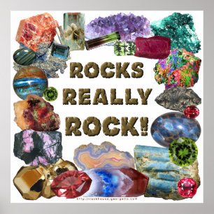 Rocks Echt Rock Poster