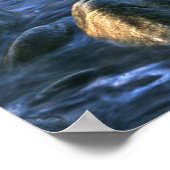 Rocks- en Wave Canvas Poster (Hoek)