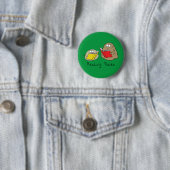 Rocks Funny Book Button Pin lezen (In situ)