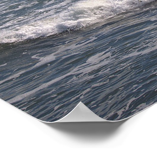 Rocks in the Ocean Poster (Coin)