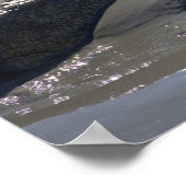 Rocks in the Ocean Poster (Hoek)