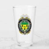 Rocks Irish Shield Beer Glass Glas (Achterkant)