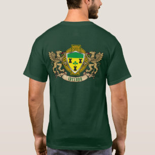 Rocks Irish Shield & Griffins Personalized T-shirt