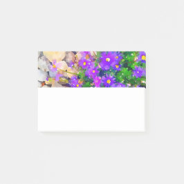 Rocks met bloemen Waterverf Fotonotities Post-it® Notes