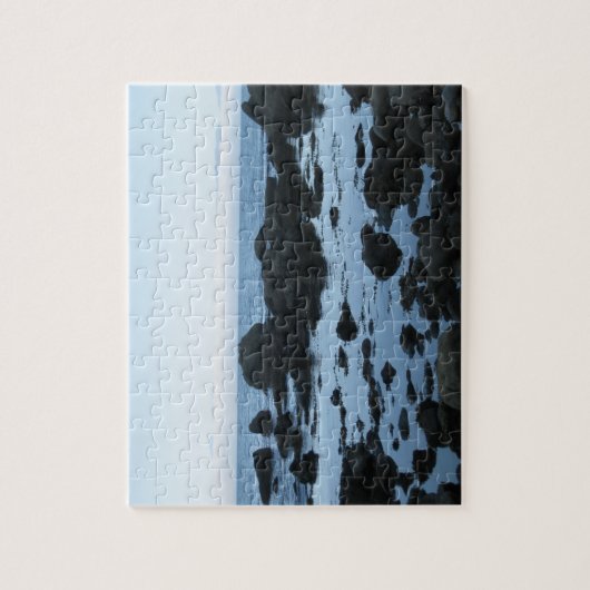 Rocks op de noordwestkust legpuzzel (Verticaal)