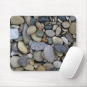 Rocks op de strand muismat (Met muis)