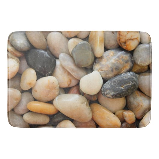 Rocks, Pebbles en Stenen Badmat (Voorkant)