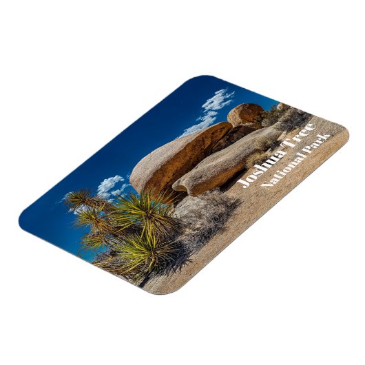 Rocks, Planten, Sand, Joshua Tree National Park, C Magneet (Linkerzijde)