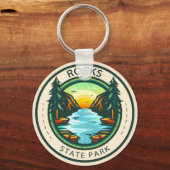 Rocks State Park Maryland Badge Sleutelhanger (Voorkant)