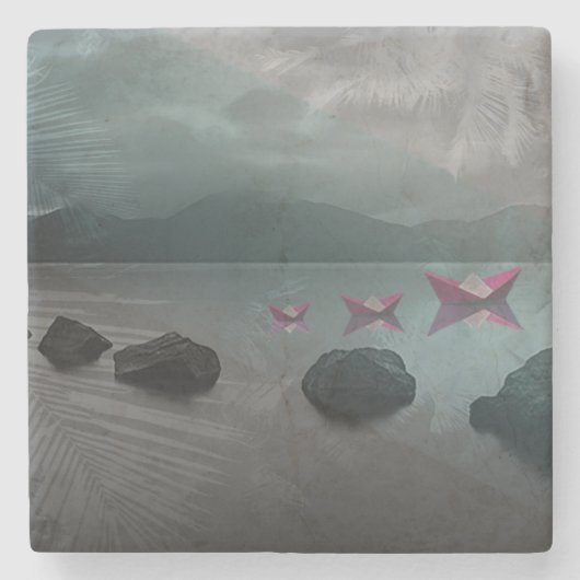 Rocks Stenen Onderzetter (Voorkant)