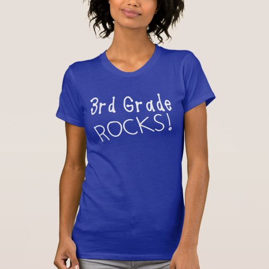 Rocks T-Shirt van de derde graad. (Voorkant)