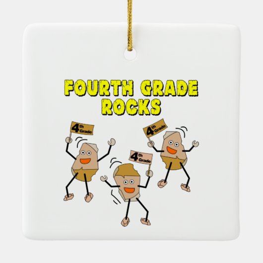 Rocks vierde graad keramisch ornament (Achterkant)