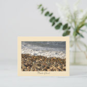 Rocks Waves Rhode Island Postcard Briefkaart (Staand voorkant)