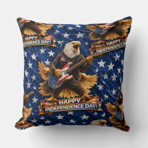 Rockstar American Eagle vrolijke Onafhankelijkheid Kussen