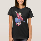 Rockstar Anime Girl T-shirt (Voorkant)