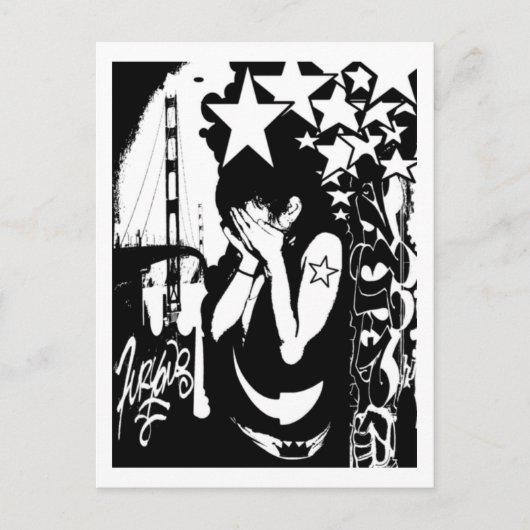 Rockstar Briefkaart (Voorkant)