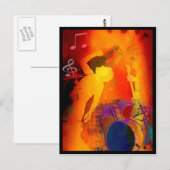 Rockstar Briefkaart (Voorkant / Achterkant)