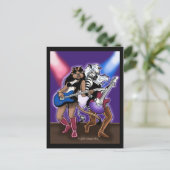 Rockstar-Briefkaart Briefkaart (Staand voorkant)