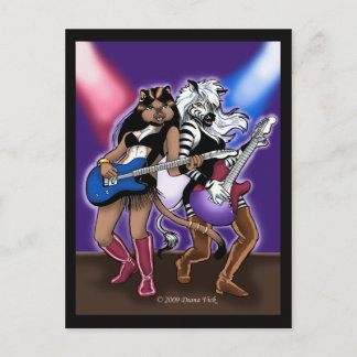 Rockstar-Briefkaart Briefkaart